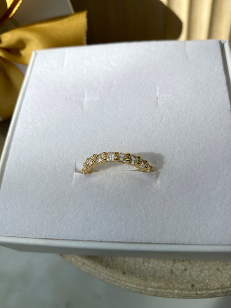 ETERNAL￼ I Eternity Band I S925 Sterling Silver I Cubic Zirconia