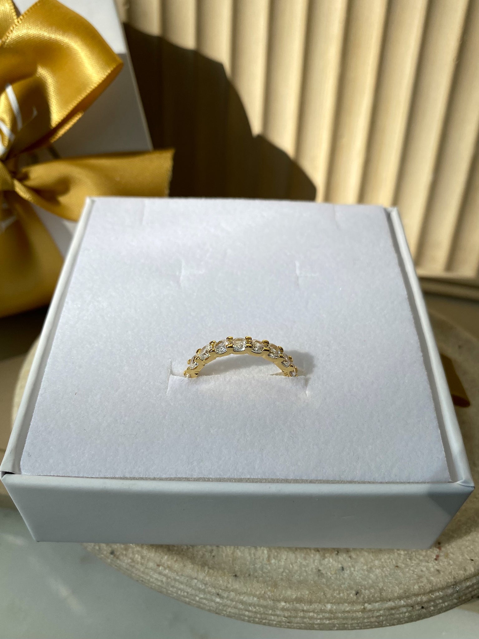 ETERNAL￼ I Eternity Band I S925 Sterling Silver I Cubic Zirconia