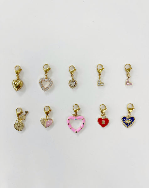 SHOE CHARMS - Hearts