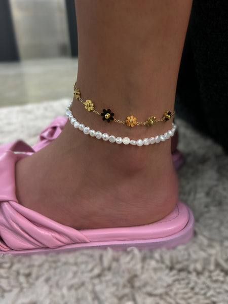 FLOWER POWER | Tarnish-Free | Anklet