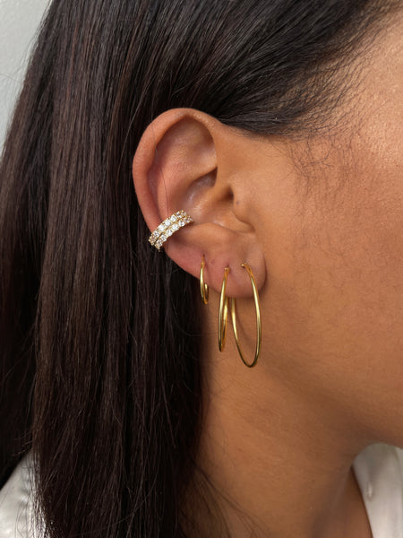 DAILY DAINTY | S925 Sterling Silver | 18ct Gold/Silver Plated |Lightweight Thin Hoop Earring’s