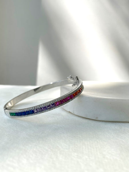 AURORA | Multi Colour or Clear Bangle