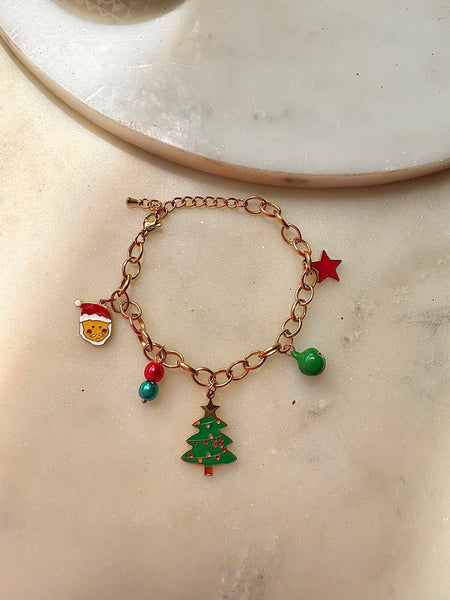 Christmas Set| Tarnish-Free | Charms | Necklace/Bracelet/Earrings