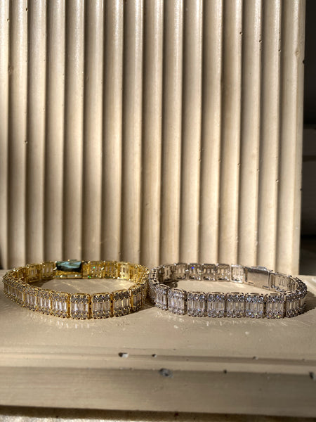 ASMA | Gold/Silver| AAA Grade Cubic Zirconia | Bracelet