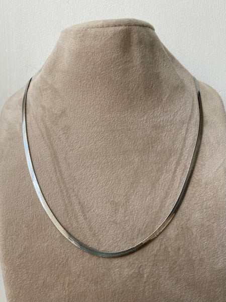 MILES |Gold/silver Steel Snake Chain 4mm |48cm/55cm/60cm/65cm| Mens Necklace