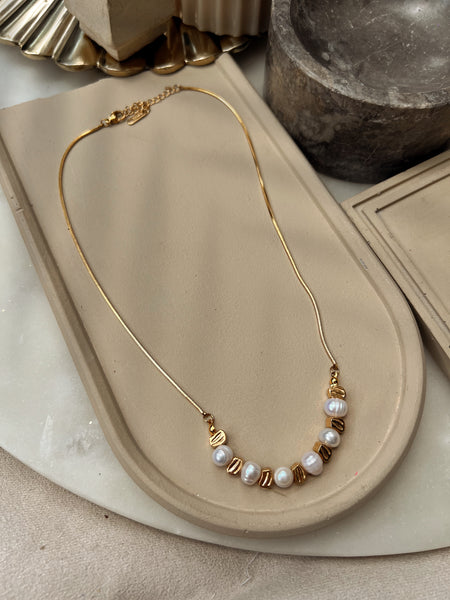 BEACH MORE| Tarnish-Free | Freshwater Pearls | Necklace/Bracelet