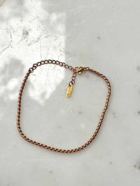 LOADED | Tarnish-Free | Anklet | Stainless Steel | Gold