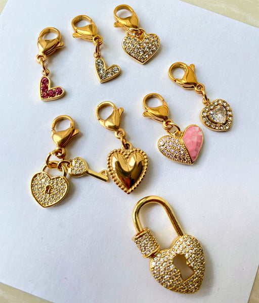 SHOE CHARMS - Hearts