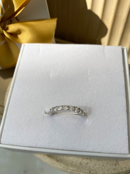 ETERNAL￼ I Eternity Band I S925 Sterling Silver I Cubic Zirconia