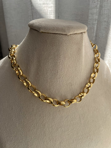 KALDA | Tarnish-Free | Gold Chunky Link | Necklace