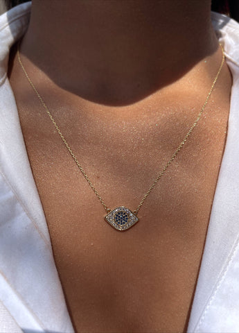 Freya | Evil Eye Pendant necklace