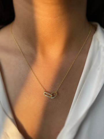 INTERLUDE NECKLACE | S925 Sterling Silver | 18ct Gold Plated